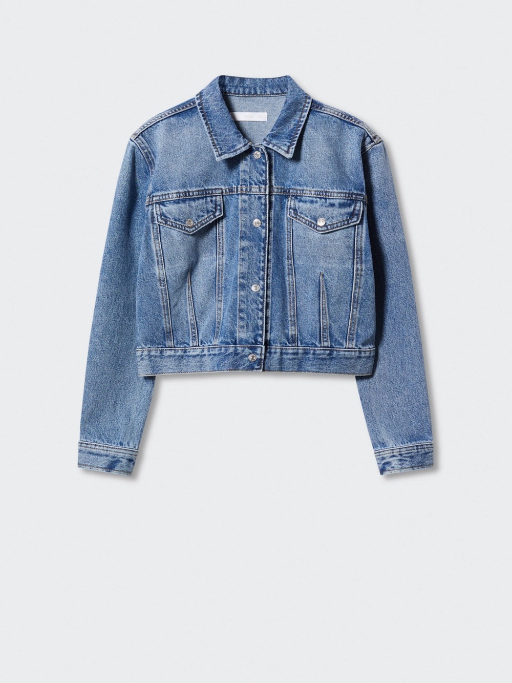 Pocketed denim Mango jacket